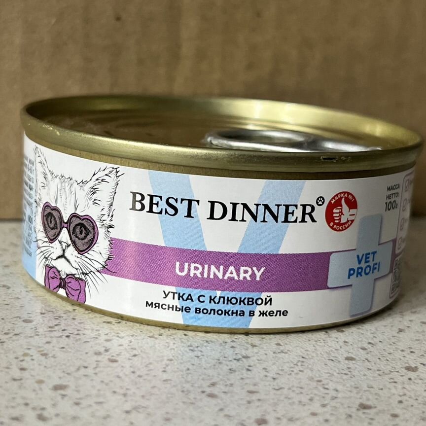 Корм для кошек best dinner urinary