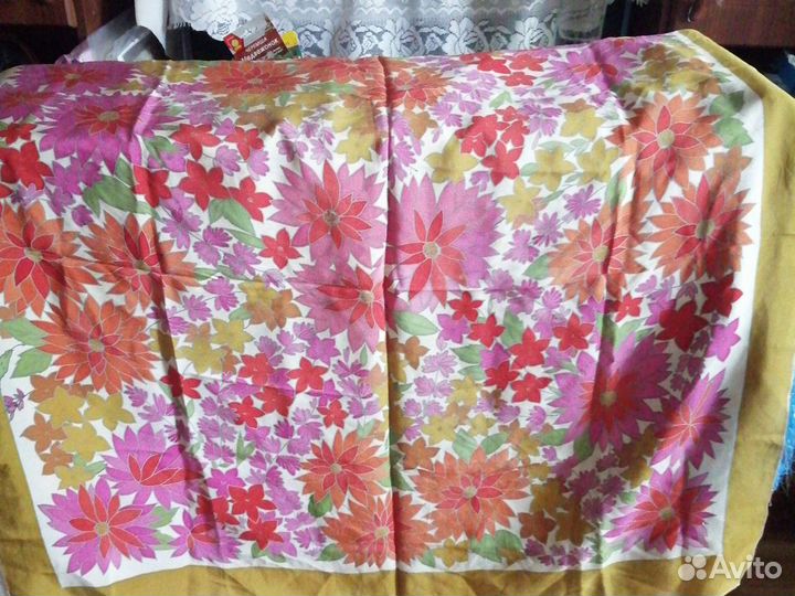 Шёлковый платок СССР