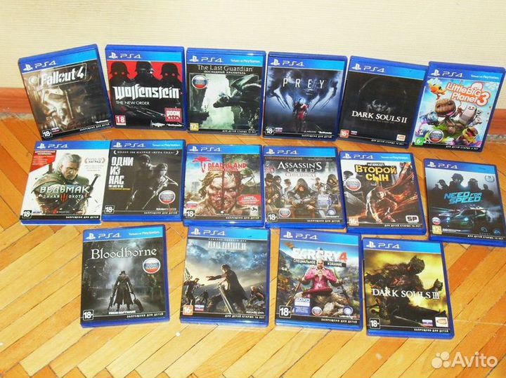 Продам игры на ps 4 / ps 5