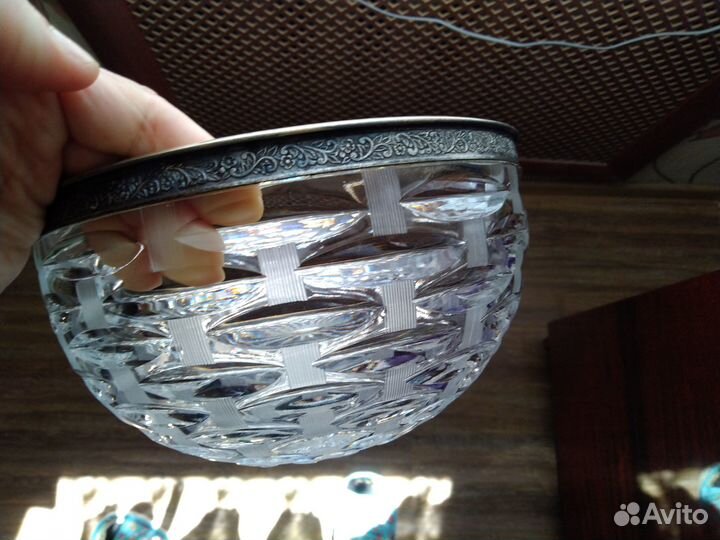 Старинные вазы хрусталь СССР