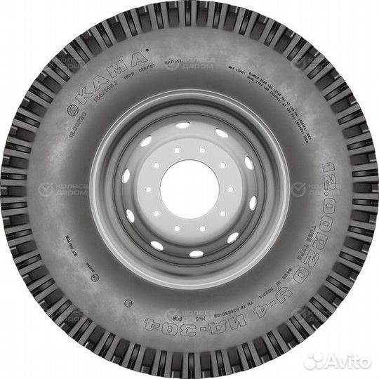 Грузовая шина Кама ид-304 У-4 R20 12.00/ 150/146J
