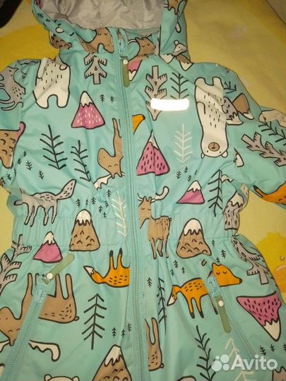 Зимний костюм crokid для девочки 104