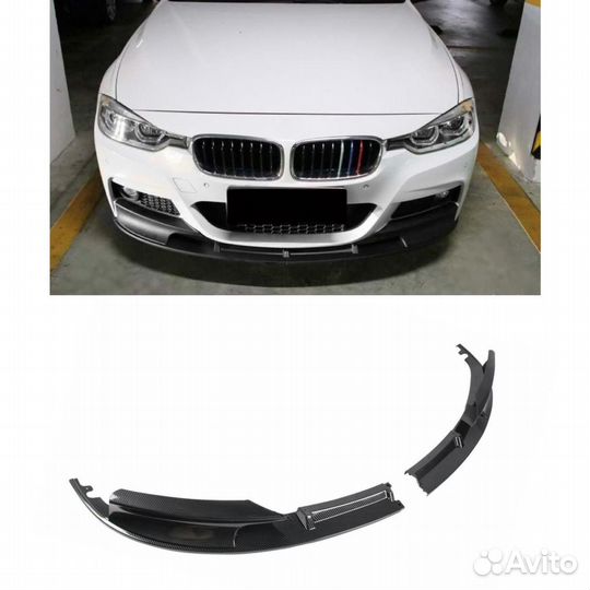 Губа на бампер bmw f30