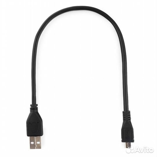 Кабель гарнизон USB 2.0 AM-microBM 0.3м, пакет