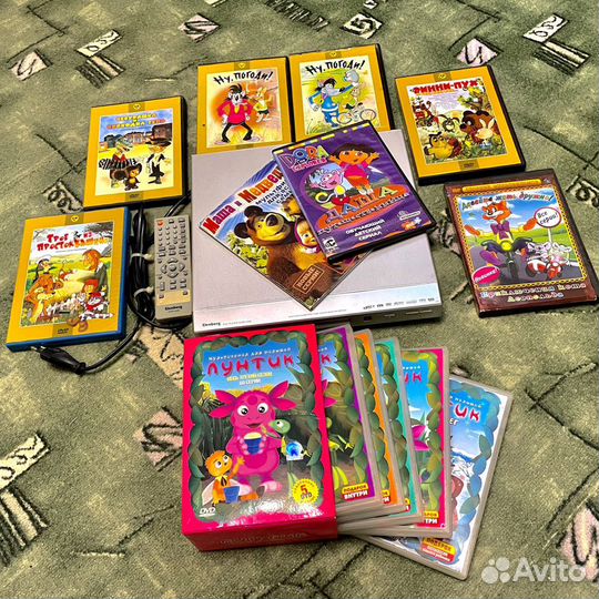 Видеоплеер elenberg, диски в подарок