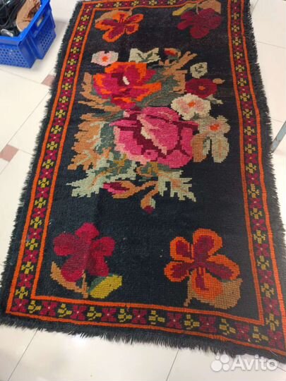 Ковер старинный шерсть