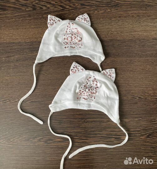 Шапка для девочек на весну/осень (р.42-44)