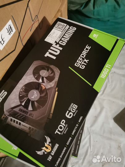 Видеокарта GTX 1660 ti asus tuf