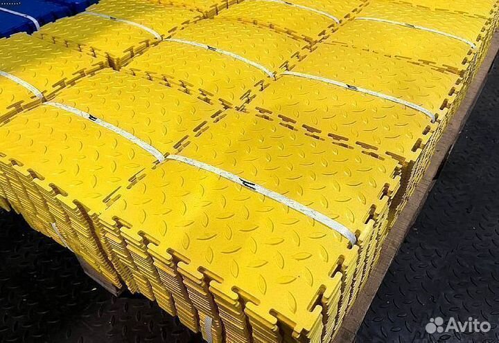 Модульный пол для гаража