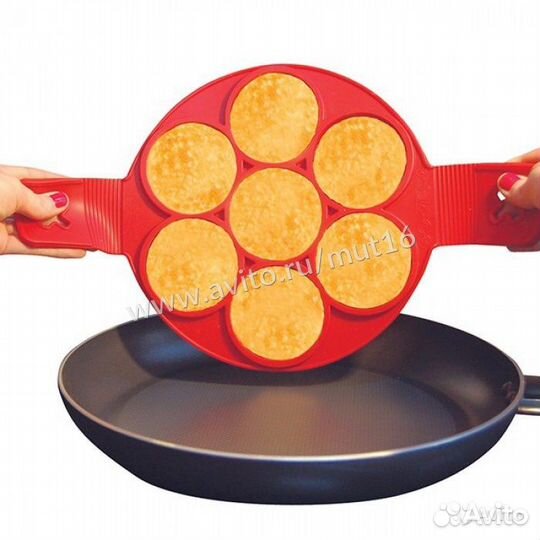 Форма для оладий силиконовая Flippin Fantastic
