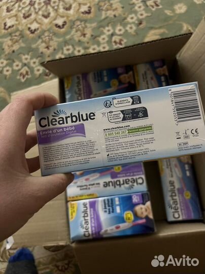 Тест на овуляцию clearblue - в наличии