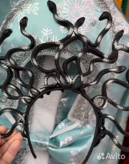 Ободок на голову змеи корона