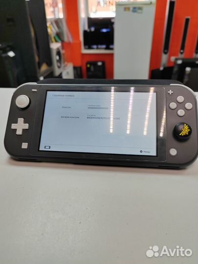 Nintendo Switch Lite прошитая с играми (к204)