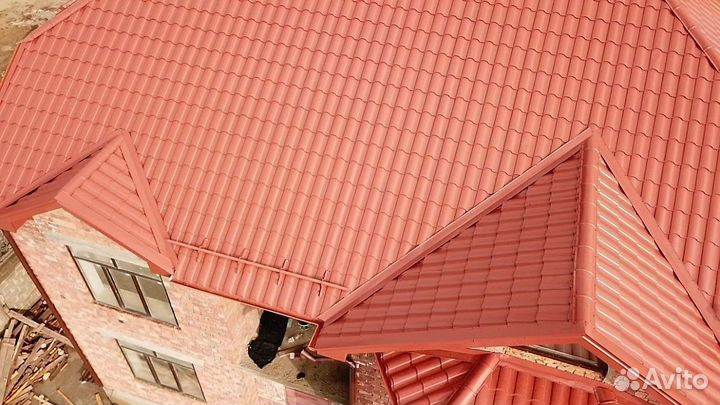 Кровля металлочерепица в рассрочку