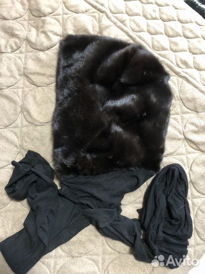 Капор из норки