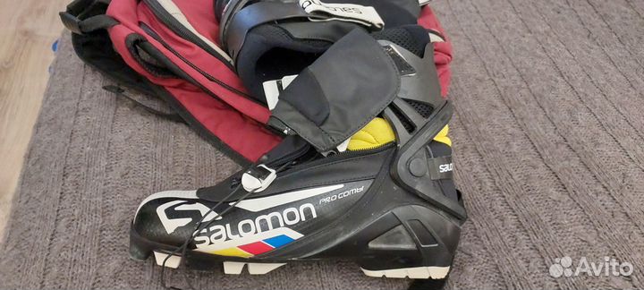 Лыжные ботинки salomon 38