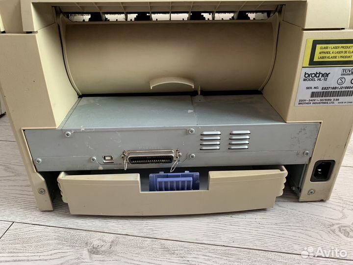 Brother HL-1240 лазерный принтер с проводами