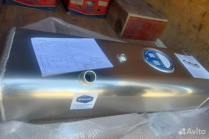 Алюминиевый бензобак 90 л Газель Цельнометаллич