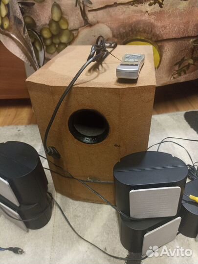 Сабвуфер и колонки