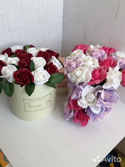 Мыльные букеты