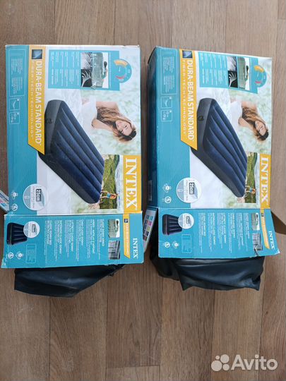 Надувной матрас Intex 76х191х25 см