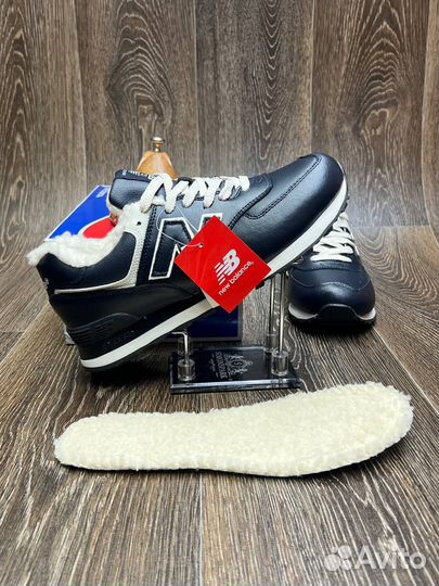 Кроссовки зимние new balance 574
