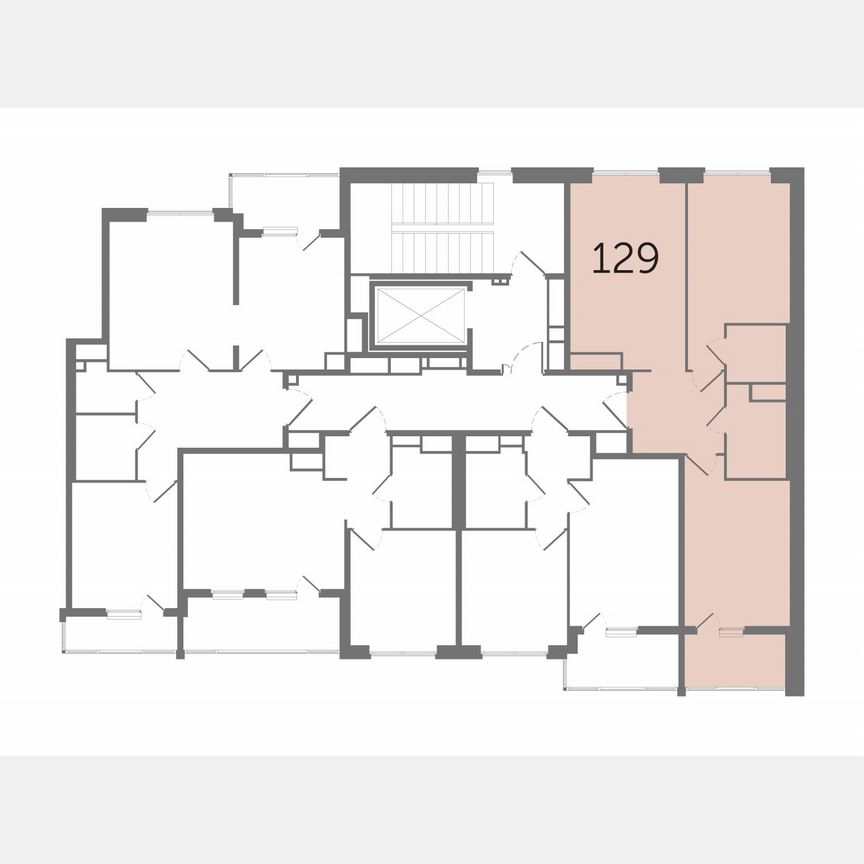 2-к. квартира, 62,3 м², 4/10 эт.