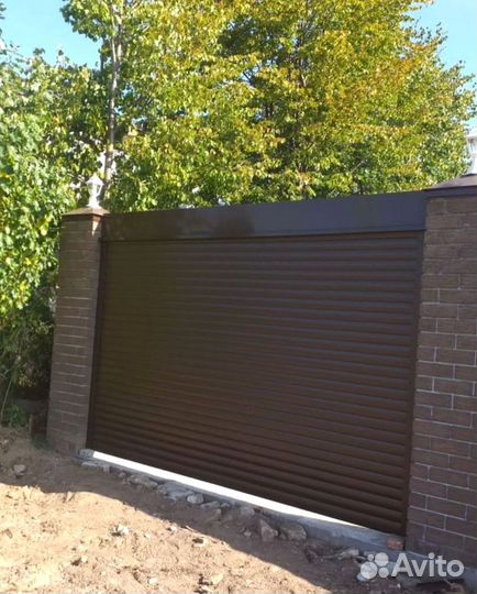 Рольворота рольставни под ключ