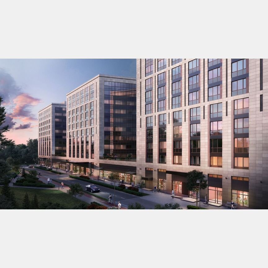 2-к. апартаменты, 78,5 м², 9/11 эт.