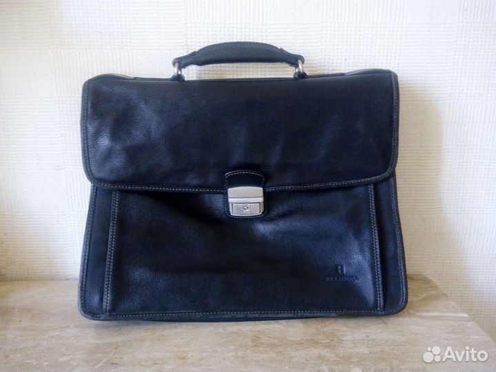 Кожаный портфель - Hexagona