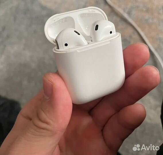 Беспроводные наушники apple airpods 2