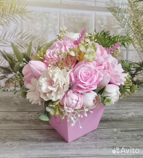 Мыло ручной работы букеты