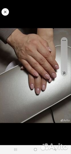 Маникюр с покрытием shellac