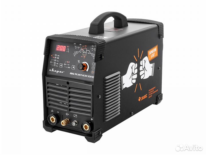 Сварочный инвертор TIG real TIG 200 P AC/DC black