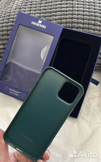 Чехол swarovski для iPhone 12/12 pro оригинал