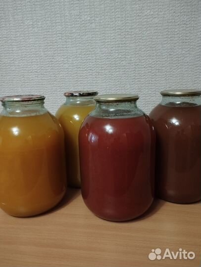 Сок томатный и тыквенный домашний