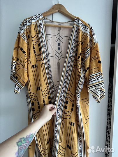 Накидка в стиле бохо пляжная туника