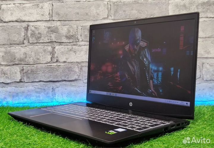 Игровой HP i5-8300Н / GTX 1050TI / RAM 16 / SSD 25