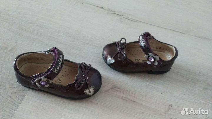 Туфли на девочку 21 размер