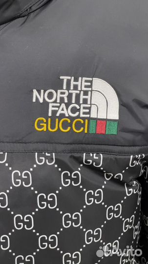 Новые куртки the north face gucci