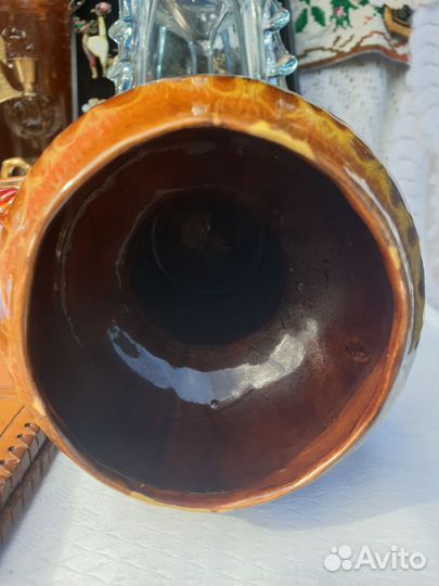 Ваза керамика обливная СССР