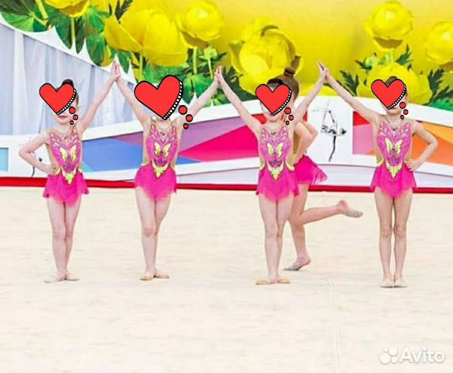 Групповые Купальники для художественной гимнастики