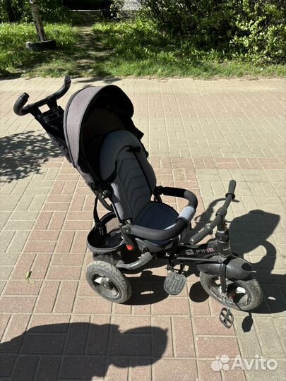 Велосипед коляска с ручкой