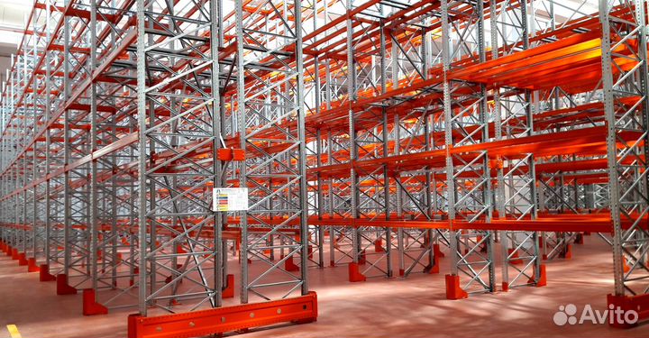 Стеллажи для склада фзм б/у лот 1342