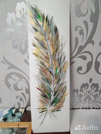 Картина перо волшебное