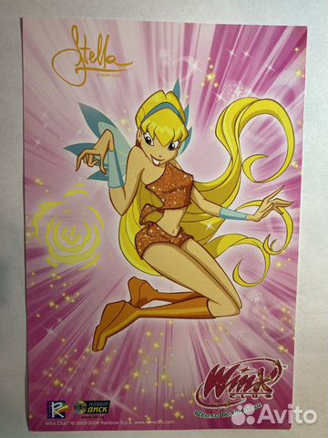 Открытки - вкладыши Winx Club