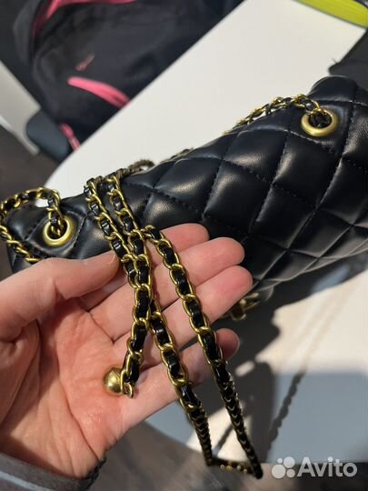 Сумка chanel натуральная кожа