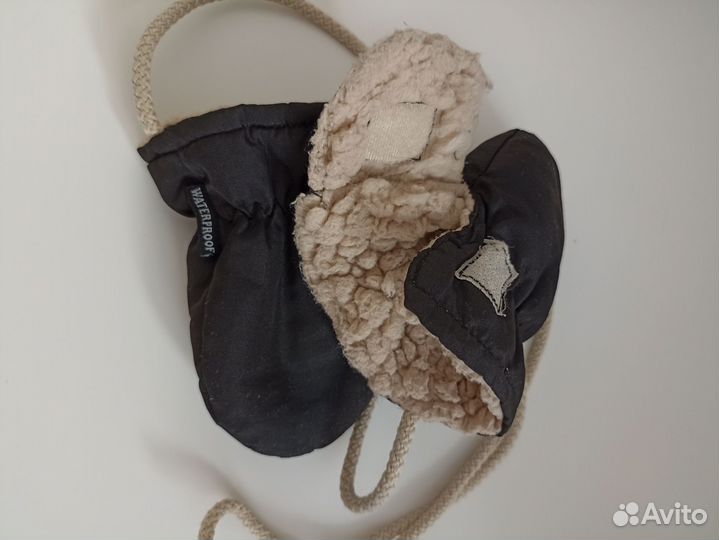 Варежки краги зимние на 1 год