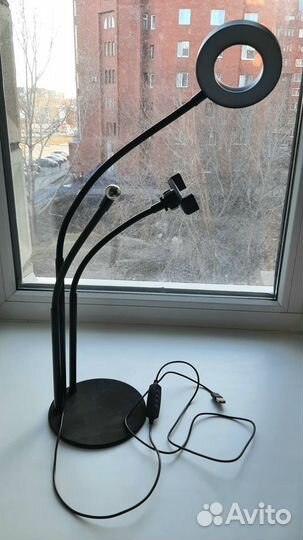 Светодиодное селфи-кольцо для телефона, 8,5см