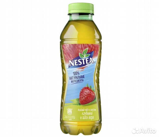Опт - Холодный чай Nestea зелёный Клубника-Алоэ В
